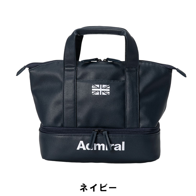 (ポイント10％) アドミラル ゴルフ ラウンドバッグ シボ合皮 保冷機能付き カートバッグ ADMIRAL GOLF ADMZ6AT8の画像