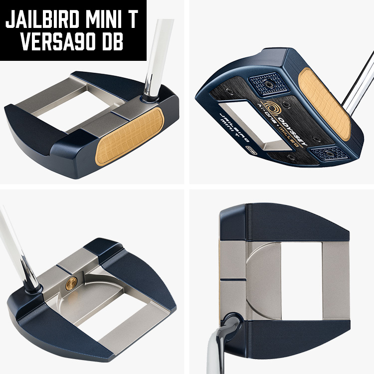 美品　Ai ミルド ジェイルバード ミニ バーサ90 オデッセイパター 大特価！】オデッセイ Ai-One MILLED ミルド パター Putter JAILBIRD