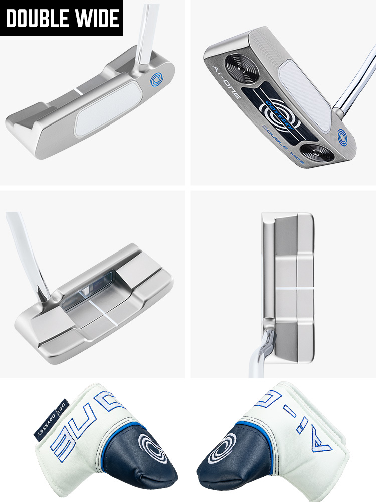 【大特価！】オデッセイ Ai-One パター Putter SILVER シルバー仕上げ ＃1 CH/DOUBLE WIDE/＃7 DB/＃7 Sの画像