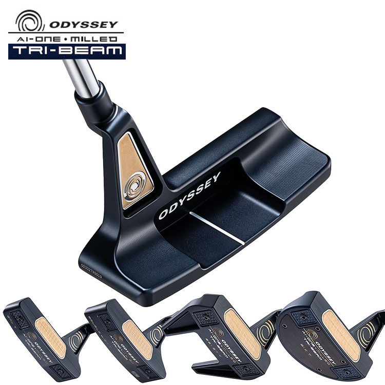 オデッセイ ODYSSEY AI-ONE MILLED TRIBEAM エーアイ ワン ミルドトライビーム パター PUTTER ONE T,SIX T,SEVEN T,DOUBLE WIDE T,DOUBLE WIDE CS｜daiichigolf