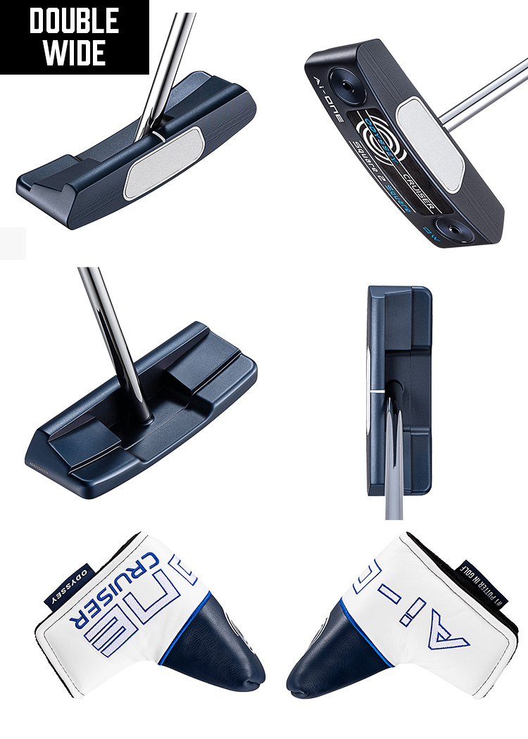 【中尺パター】オデッセイ Ai-One SQUARE 2 SQUARE CRUISER パター Putter スクエア トゥ スクエア クルーザー 中尺 38インチ #7/DOUBLE WIDE/JAILBIRD | ODYSSEY（キャロウェイゴルフ） | 02
