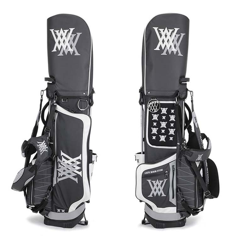 ANEW GOLF アニューゴルフ ダブルロゴ スタンドバッグ DOUBLE LOGO STAND BAG 軽量 キャディバッグ AGDUUSB06