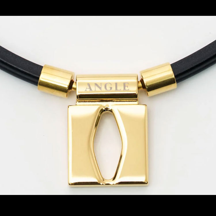 ANGLE ピュアゴールドネックレス ANGLE（アングル）磁気ネックレス【7倍の磁力で筋肉の深層に届いて効く