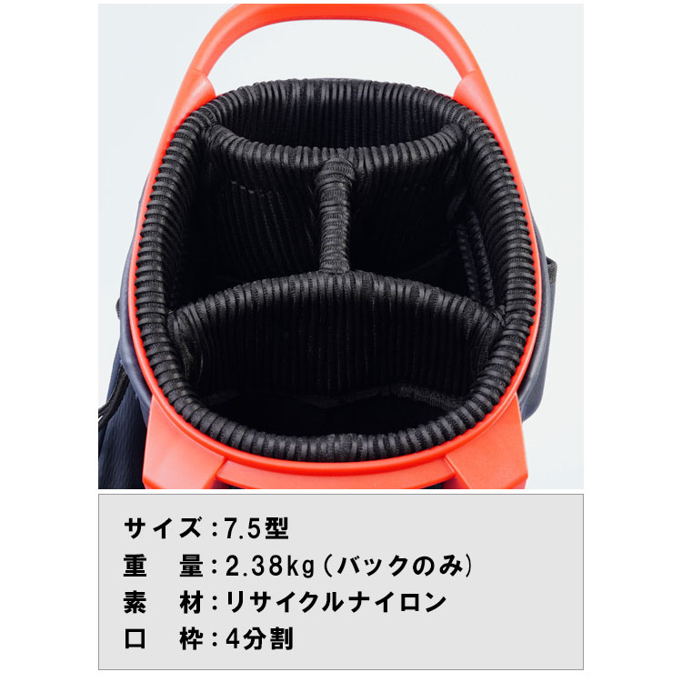 ARGOLF × MINIMAL GOLF アールゴルフ ミニマル スタンドキャディバッグ