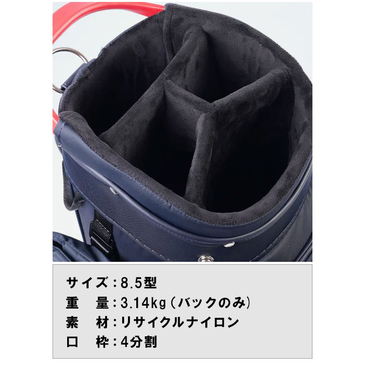 ARGOLF × MINIMAL GOLF アールゴルフ ミニマル カートキャディバッグ M