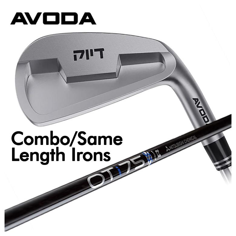 ブランド登録なし - アボダゴルフ AVODA Combo/Same Length Irons ジャズバンド/セイム レングス アイアン 三菱ケミカル OT アイアン