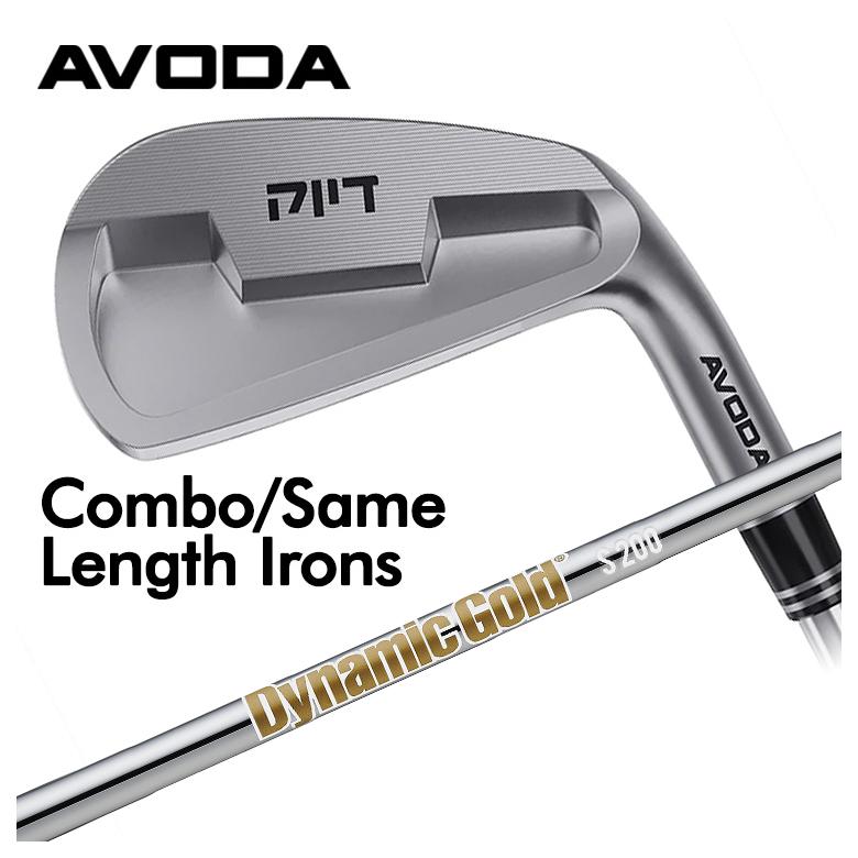 アボダゴルフ AVODA Combo/Same Length Irons コンボ/セイム レングス アイアン トゥルーテンパー ダイナミックゴールドHT シャフト
