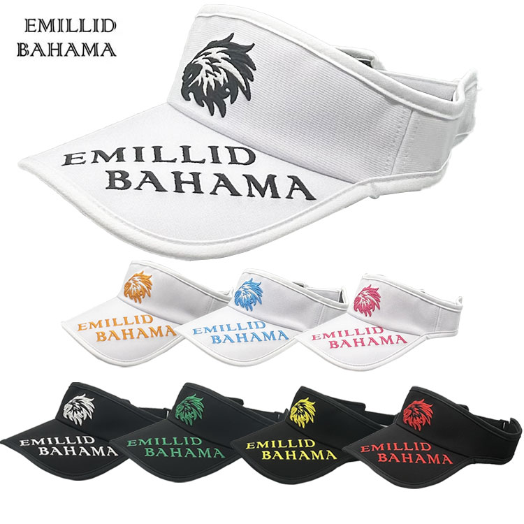 EMILLID BAHAMA エミリッドバハマ バイザー ゴルフ : 第一ゴルフ