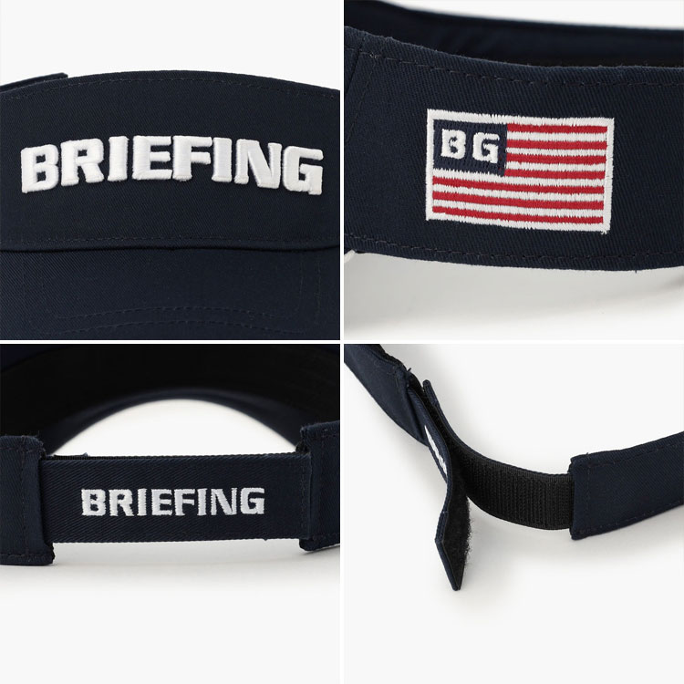 BRIEFING（ブリーフィング） ゴルフ ベーシック サンバイザー MEN'S