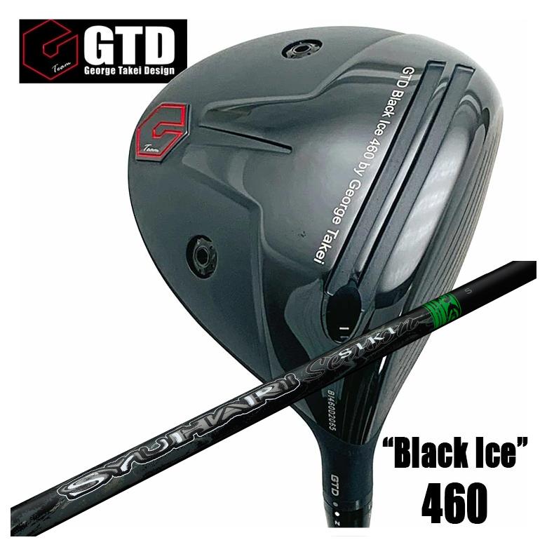 【特注カスタムクラブ】 GTD ジョージ武井デザイン GTD Black Ice 460 ドライバー Threering（スリリング）  SYUHARI SIKI シュハリ シキ シャフト