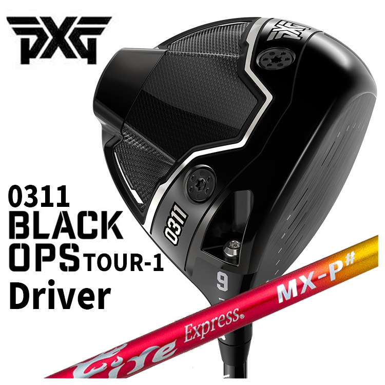 إåɺ߸ͭ PXG 0311 Black Ops (֥åץ) TOUR-1 ɥ饤С ݥåȥƥ եץ쥹 MX-P# ե