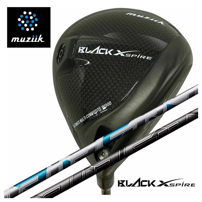 muziik ムジーク BLACK XSPIRE ブラックエクスパイヤー ドライバー 藤倉(Fujikura フジクラ) NEW AIR SPEEDER エアースピーダー シャフト