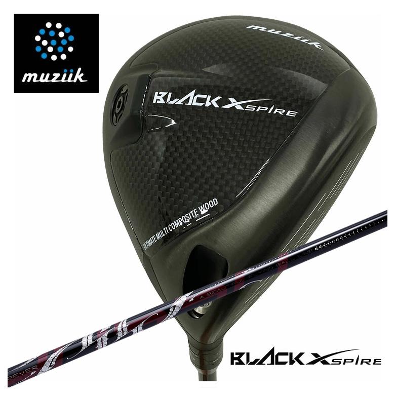 【特注】muziik ムジーク BLACK XSPIRE ブラックエクスパイヤー ドライバー ARCH アーチ ROSSO ロッソ DR用 シャフト