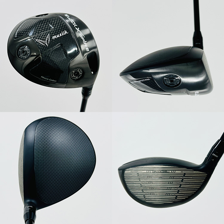 muziik（ムジーク） 【特注】BLACK XSPIRE Mini Driver ブラックエクス