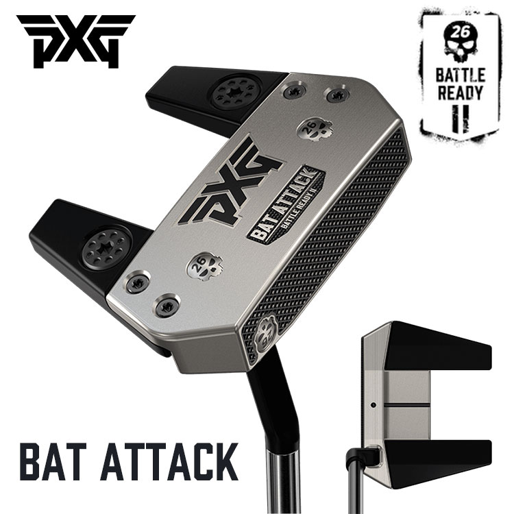 PXG バトルレディ2 BATTLE READYII バットアタック パター BAT ATTACK PUTTER :br2pt batattack:第一ゴルフ