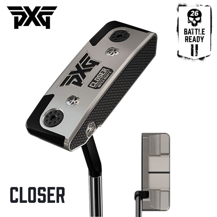 PXG バトルレディ2 BATTLE READYII クローザー パター CLOSER PUTTER｜daiichigolf