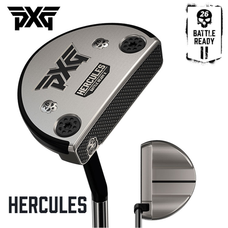 PXG バトルレディ2 BATTLE READYII ヘラクレス パター HERCULES PUTTER｜daiichigolf