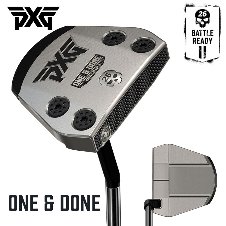 PXG バトルレディ2 BATTLE READYII ワン＆ダン パター ONE & DONE PUTTER : br2pt-onedone : 第一 ゴルフ - 通販 - Yahoo!ショッピング