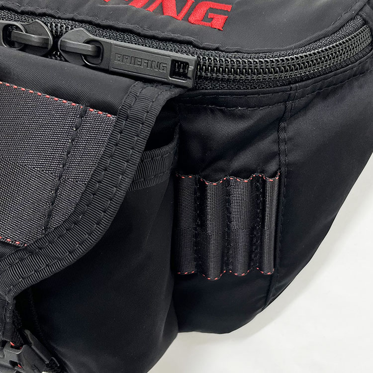 ブリーフィング ゴルフ ラウンドウエストポーチ エコツイル BRIEFING GOLF BRG223EA0 ROUND WAIST POUCH ECO  TWILL