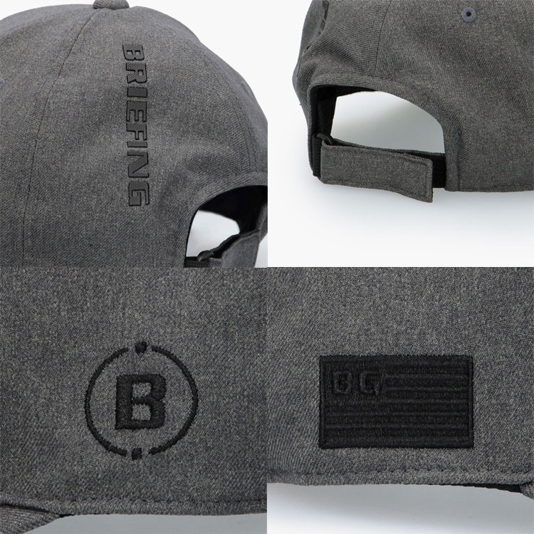 ブリーフィング ゴルフ キャップ BRIEFING GOLF BRG233MA6 BACK VERTICAL LOGO CAP PRO｜daiichigolf｜09