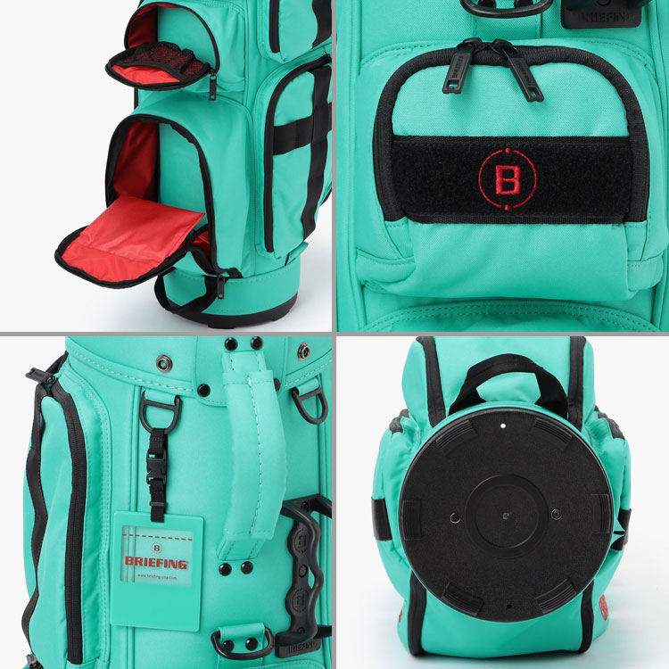 BRIEFING★CR-6★8.5型★美品 BRIEFING（ブリーフィング） ゴルフ カートキャディバッグ 8.5型