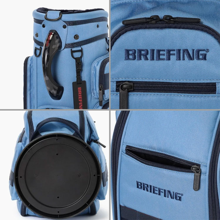 ブリーフィング ゴルフ キャディバッグ FD BRG251D45 デニムブルー BRIEFING 【数量限定】ブリーフィング ゴルフ カートキャディ