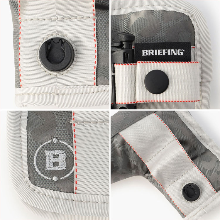 BRIEFING（ブリーフィング） ゴルフ パターカバー ピン型 ヘッドカバー