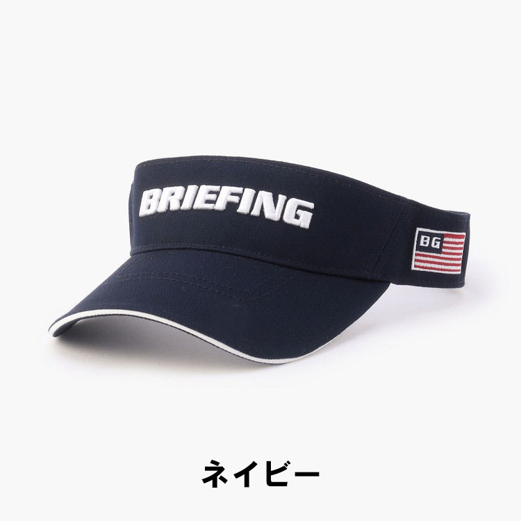ゴルフハット（BRIEFING／スポーツ用品）（色：ネイビー系）の
