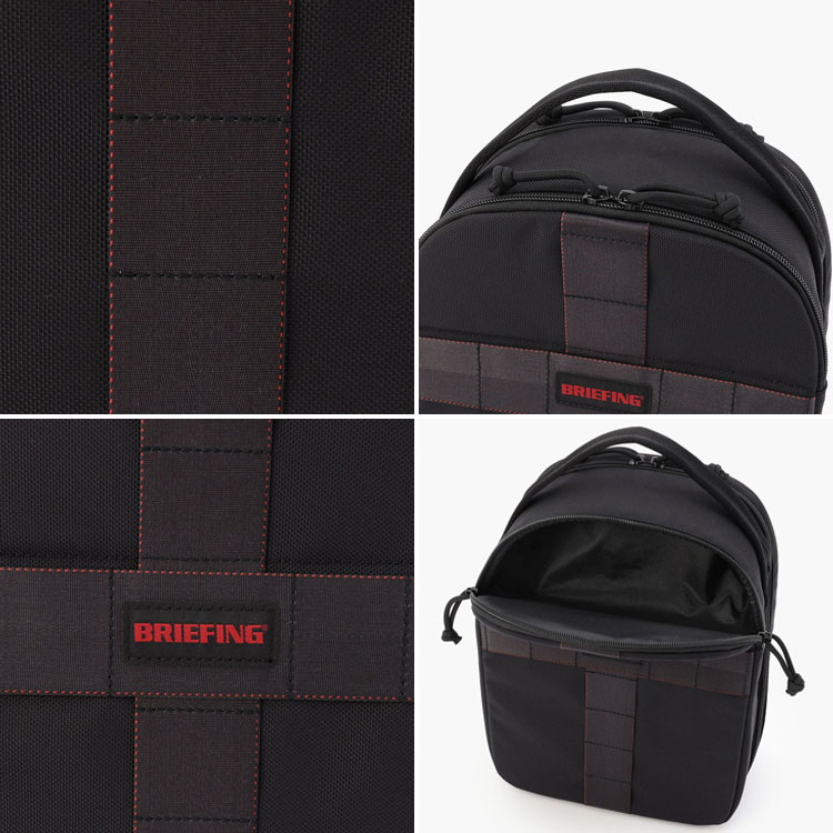 ブリーフィング ゴルフ キャップケースバッグ BRIEFING GOLF CAP CASE BAG 帽子用バッグ 収納ケース BRG253G34の画像
