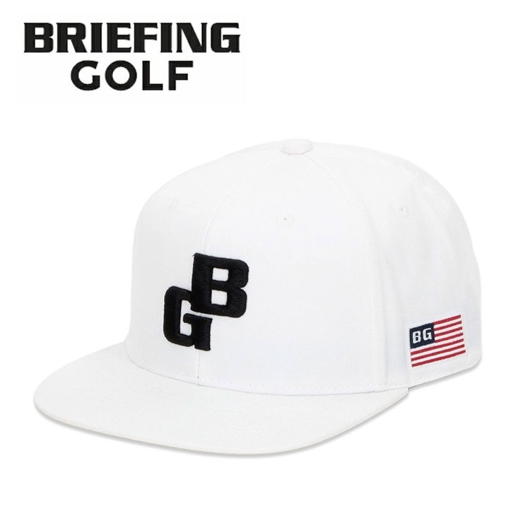 BRIEFING（ブリーフィング） ゴルフ キャップ MEN'S BG LOGO FLAT