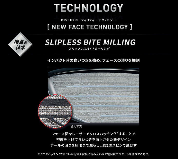 【メーカーカスタム】 ブリヂストン ゴルフ B1ST HY ユーティリティ ダイナミックゴールド HT（ヒートトランスファー）シャフト｜daiichigolf｜05