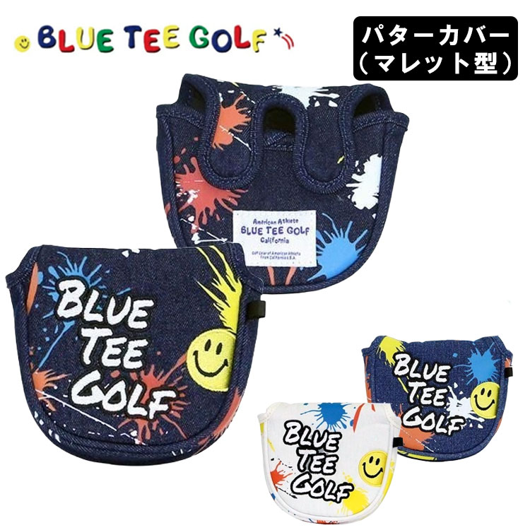 BLUE TEE GOLF（ブルーティーゴルフ） パターカバー マレット型 デニム