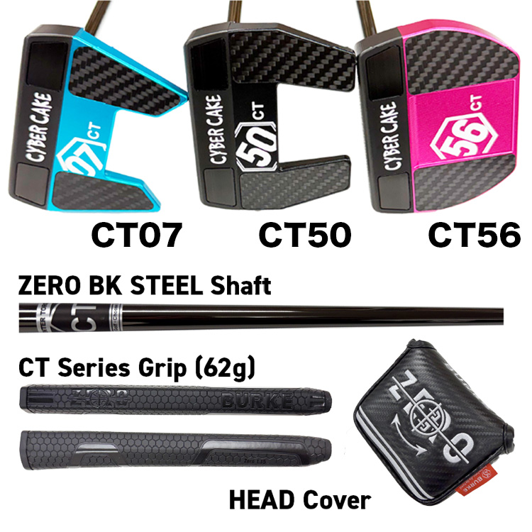 BURKE（バーク） 【ゼロトルク】 BURKE Golf CT07 Putter ゴルフ