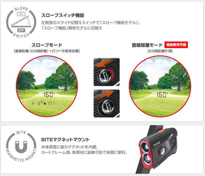 ブシュネル ピンシーカーツアーV5 ゴルフ距離計　Bushnell Amazon.co.jp: Bushnell(ブッシュネル) ゴルフ 距離測定器 ピン
