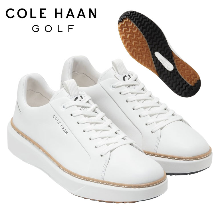 Cole Haan - コールハーン オリジナルグランド(US9/26.5cm)防水 ゴルフシューズ 白 Amazon.co.jp: [Cole Haan] オリジナルグランド ツアーゴルフ