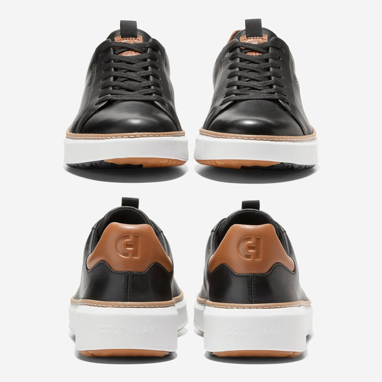 コールハーン COLE HAAN ゴルフシューズ スパイクレス C38504 グランドプロ トップスピン ゴルフ mens メンズ ブラック/ピーカン/オプティックホワイト COLE HAAN（コールハーン） ゴルフシューズ スパイクレス C38504