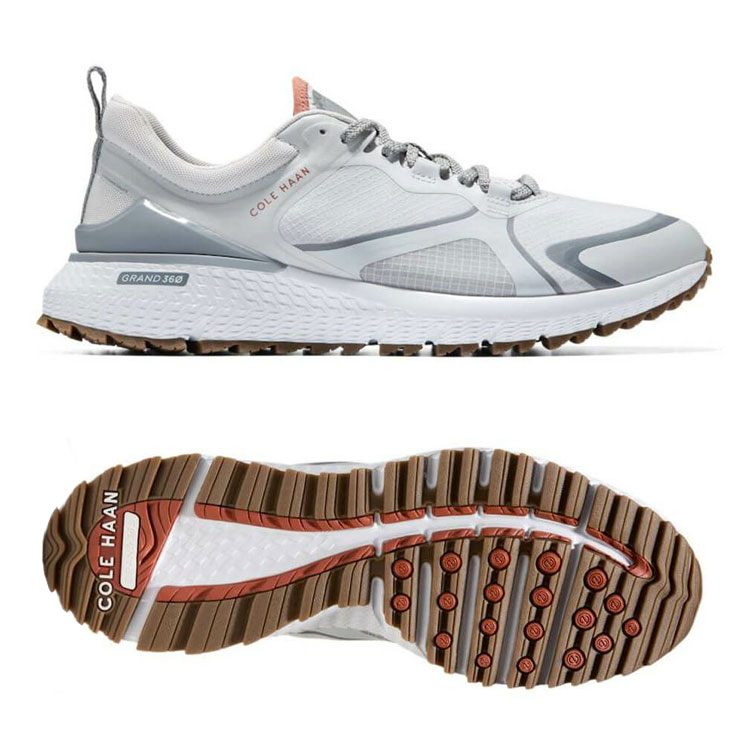 コールハーン COLE HAAN ゴルフシューズ スパイクレス C40639 メンズ ゼログランド オーバーテイク II Men's ZERGRAND Overtake II グレー/モニュメント COLE HAAN（コールハーン） ゴルフシューズ スパイクレス C40639