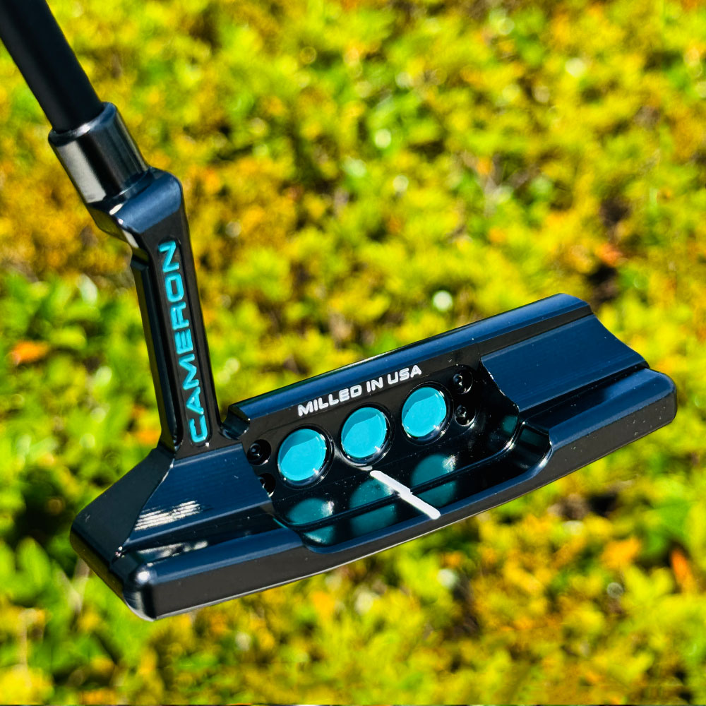 ゴルフパター ブラック/ターコイズ STUDIO SELECT スコッティキャメロン スタジオスタイル 2025 NPT2