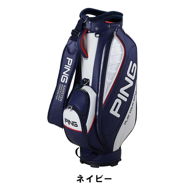 PING - PING ピン G20 ゴルフクラブセット メンズ R 12本 右 大人気モデル キャディバッグ付き オールG20 送料無料 初心者 中級者 PING ピンゴルフ ピオリア キャディバッグ CB-P2402 (9型 軽量