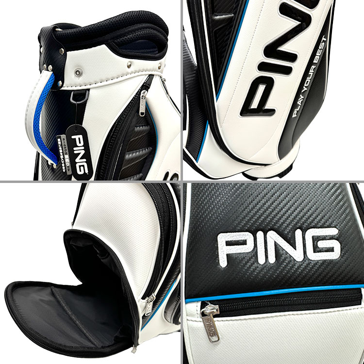 PING ゴルフ用バッグ（色：シルバー系）｜ゴルフ｜スポーツ