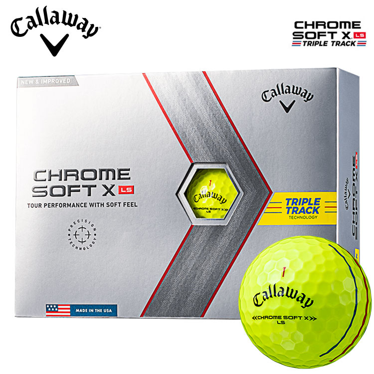 Callaway 【大特価！】キャロウェイ クロムソフト X LS トリプル 