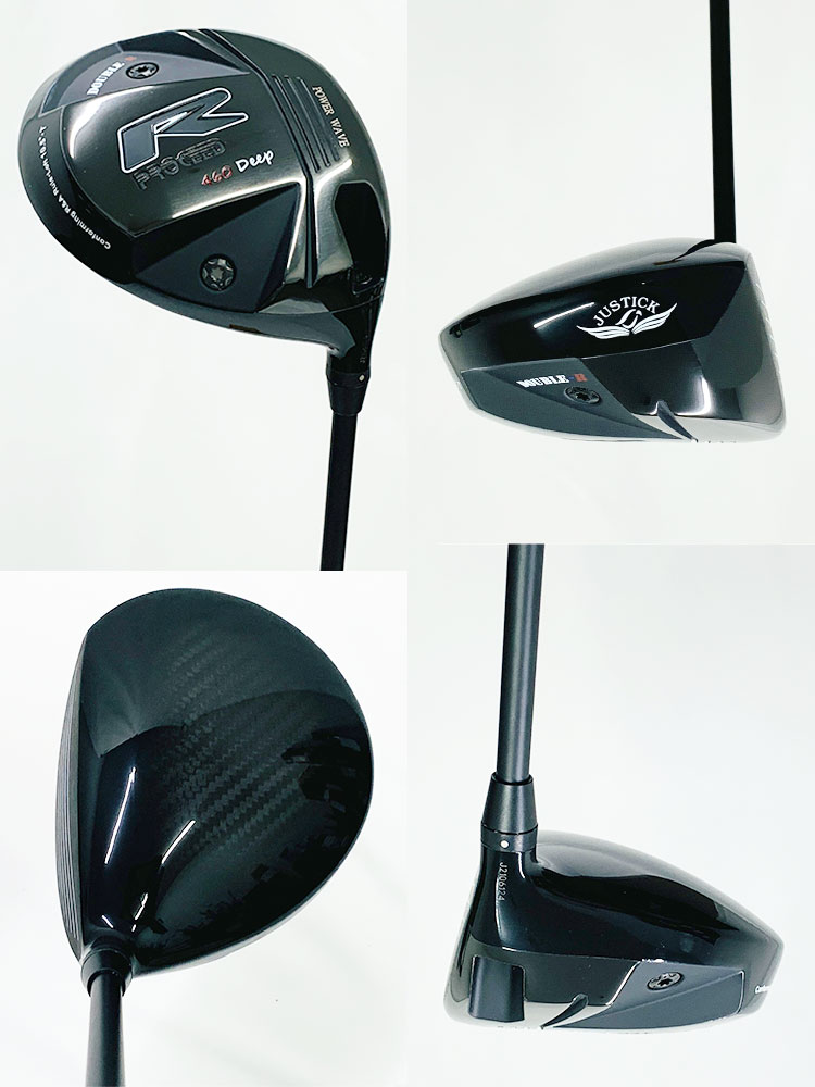 JUSTICK（ジャスティック） PROCEED DOUBLE-R 460 ドライバー TRPX(ティーアールピーエックス) Fabulous Ni-Ti ファビュラス シャフト｜daiichigolf｜02