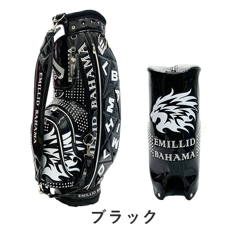 【数量限定】(ポイント10％)エミリッドバハマ キャディバッグ EB-2401 カート EMILLID BAHAMA｜daiichigolf｜02