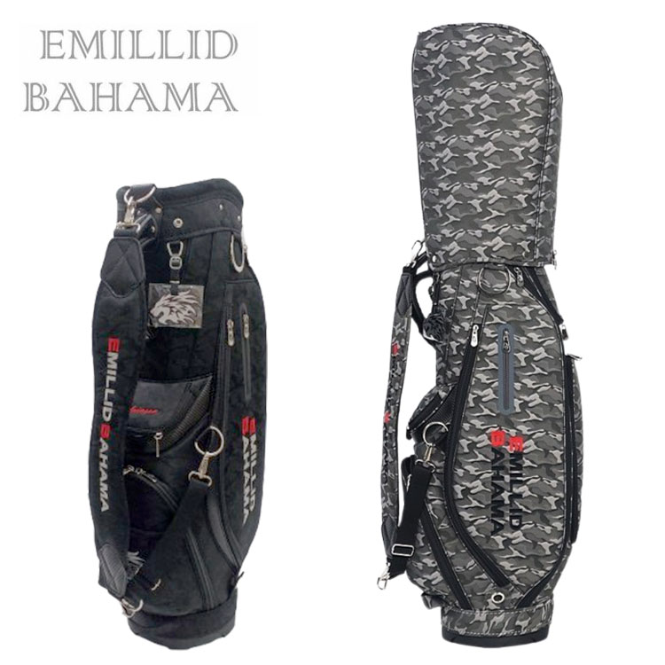 EMILLID BAHAMA エミリッドバハマ　キャディバッグ　カートタイプ EMILLID BAHAMA（エミリッドバハマ） カート キャディバッグ 9型