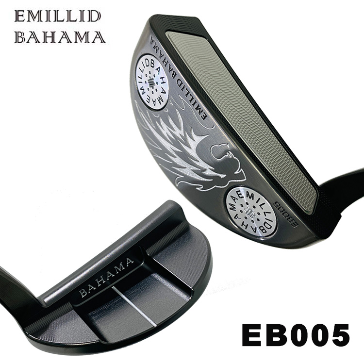 【パター・受注生産】エミリッドバハマ EB005 パター L字マレット EMILLID BAHAMA EB005 PUTTER EMILLID BAHAMA（エミリッドバハマ） EB005 パター L字マレット