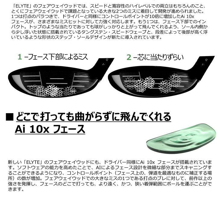 【カスタムオーダー】キャロウェイ ELYTE ◆◆◆　7W　24VENTUS Callaway 【メーカーカスタム】 キャロウェイ ELYTE X
