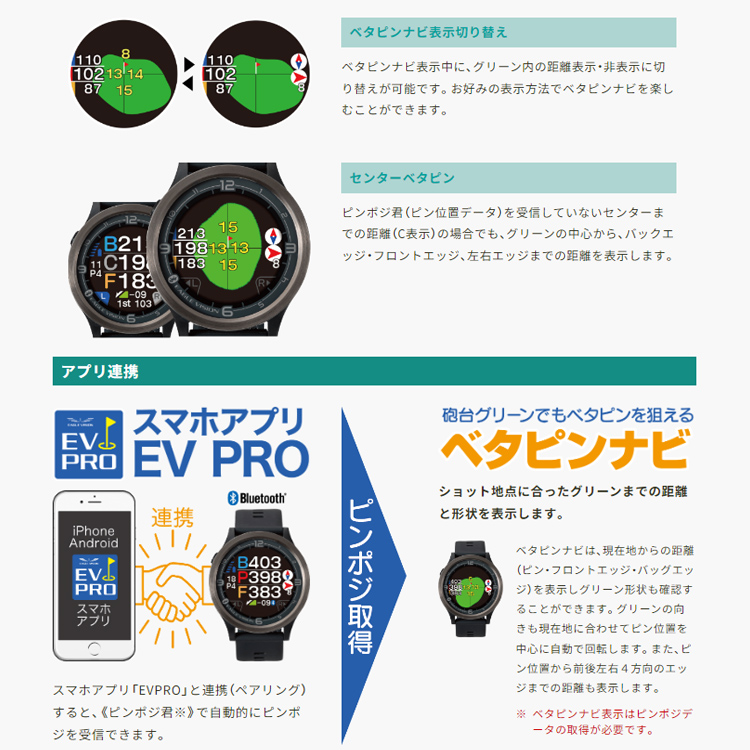 朝日ゴルフ用品 GPSゴルフナビ イーグルビジョン ACE PRO EAGLE
