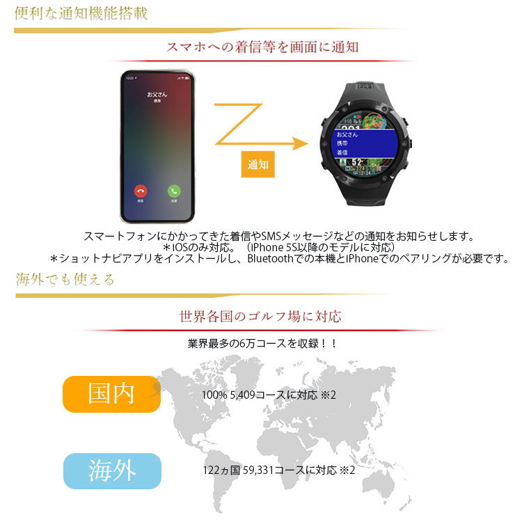 ShotNavi（ショットナビ） エボルブプロ ゴルフナビGPS Shot Navi