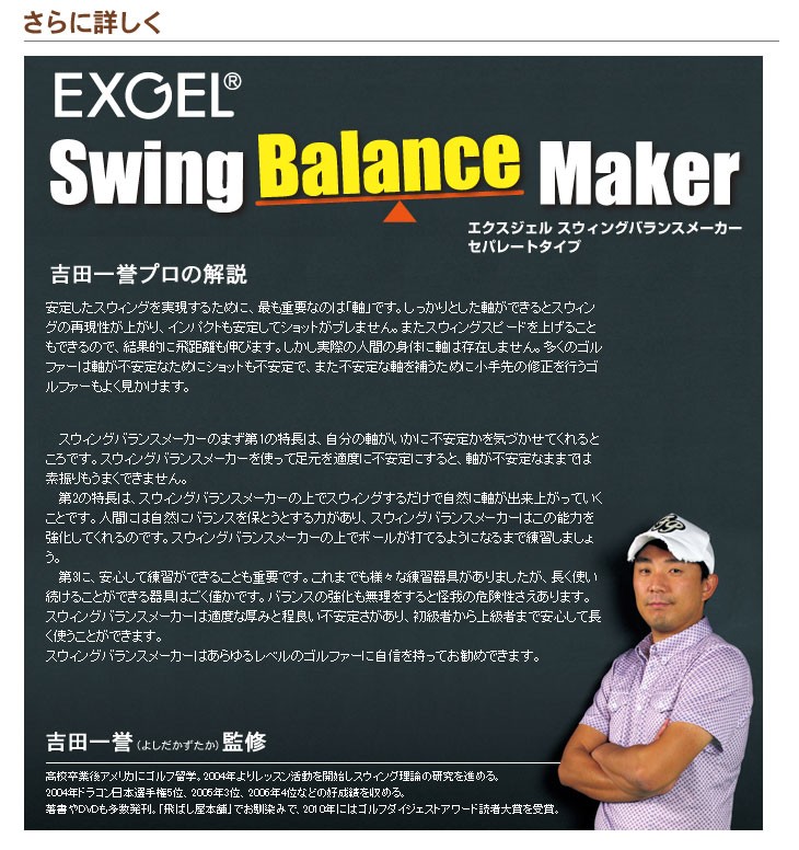 エクスジェル スウィングバランスメーカー セパレートタイプ