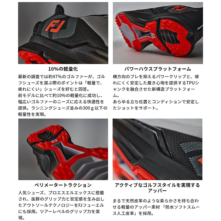 FootJoy（フットジョイ） スパイクレス ゴルフシューズ メンズ FJ